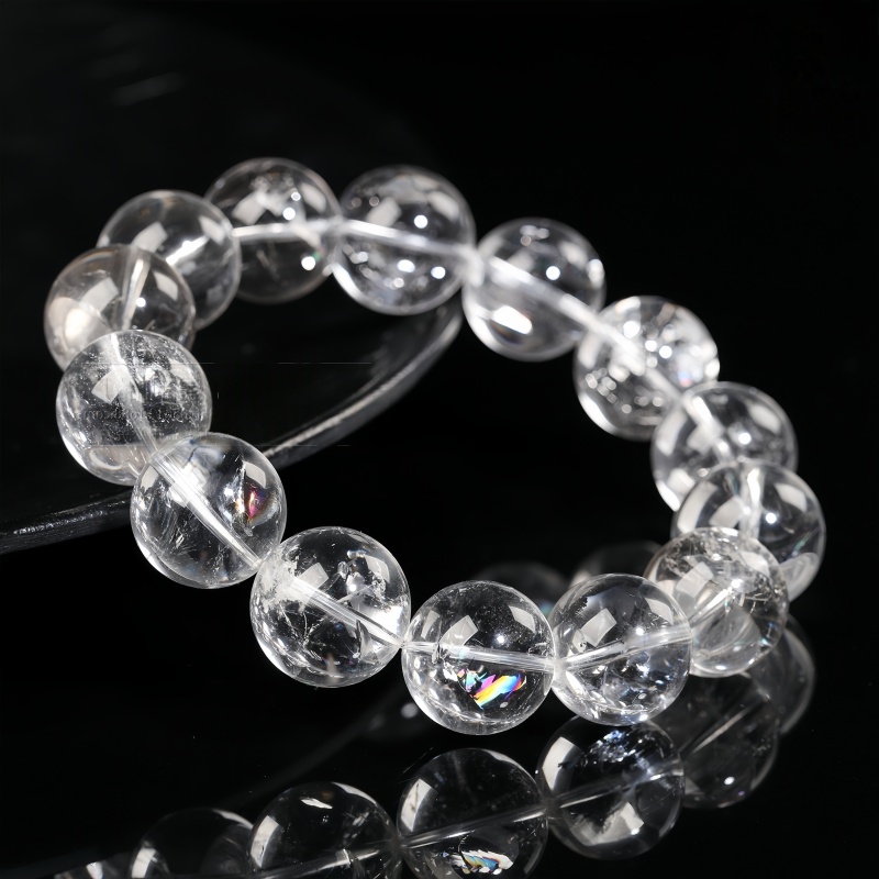 white crystal bracelet