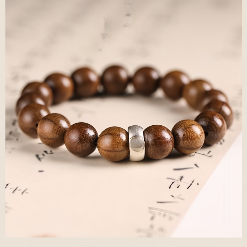 old peach wood zodiac bracelet