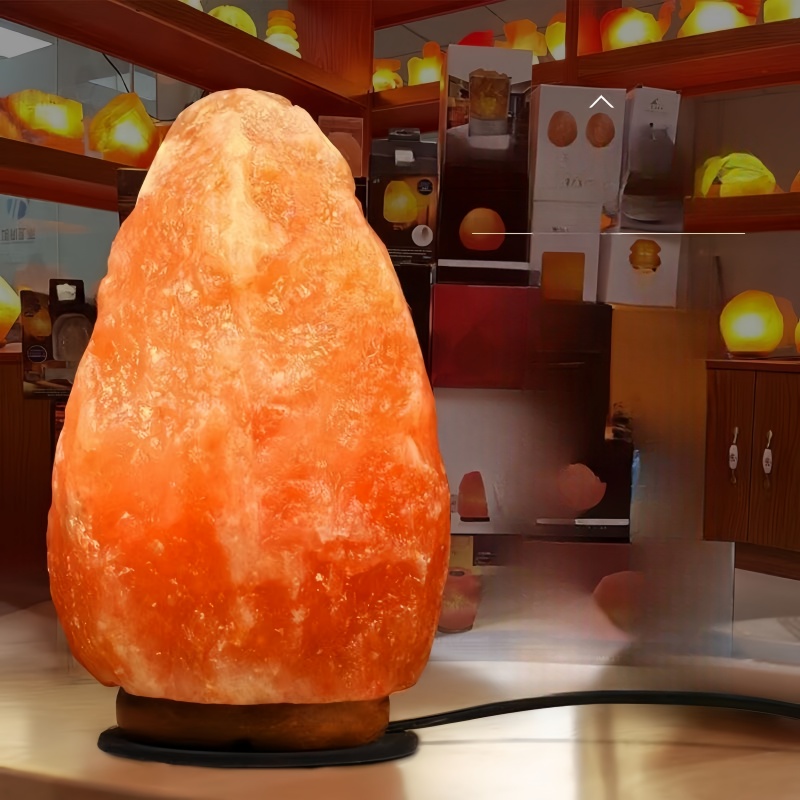 sea salt crystal lamp