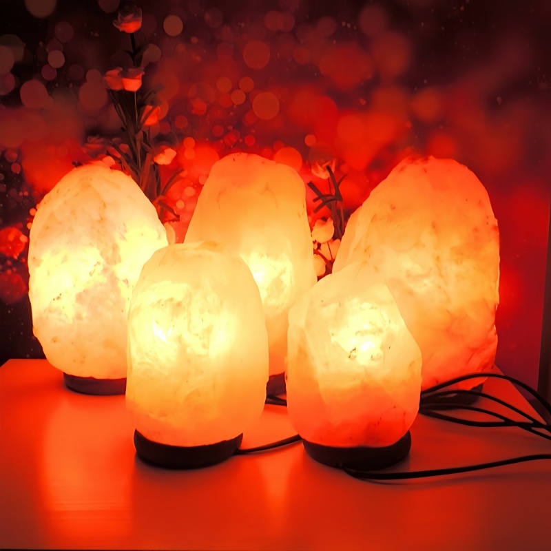 sea salt crystal lamp