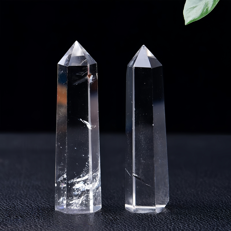 white crystal column